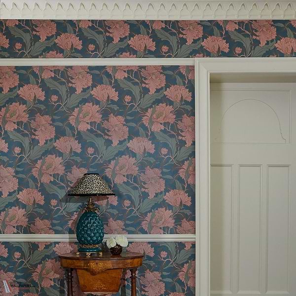 Minerva behang-House of Hackney-wallpaper-tapete-Selected-Wallpapers-Interiors