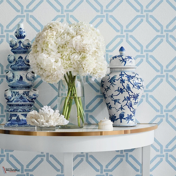 Miramar way behang-Thibaut-Selected Wallpapers-Interiors