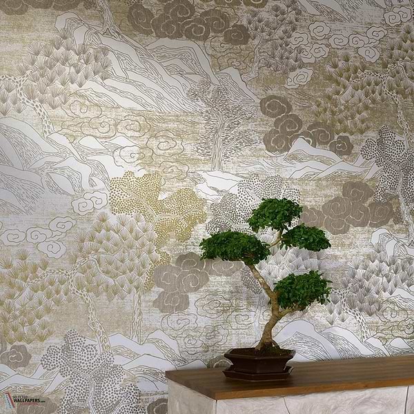 Mitake behang-Pierre Frey-Selected Wallpapers-Interiors