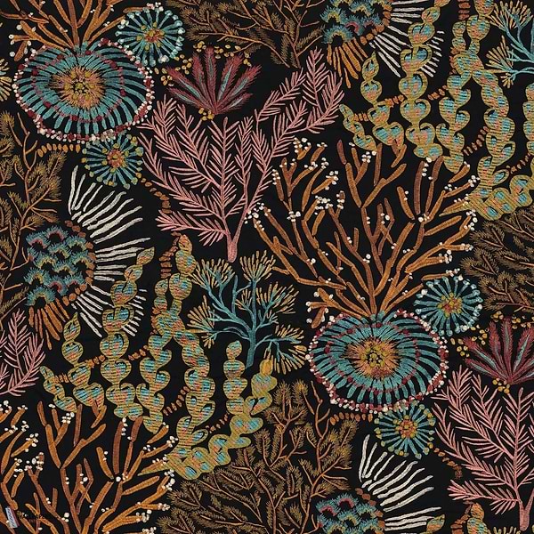 Moana stof-Casamance-Multico-Meter (M1)-Selected Wallpapers-Interiors