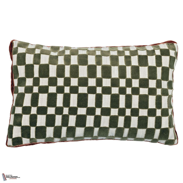 Modulor kussen-Casamance-Kaki-30 x 50 cm-Selected Wallpapers-Interiors