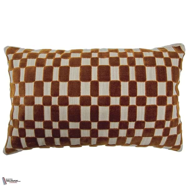 Modulor kussen-Casamance-Orange-30 x 50 cm-Selected Wallpapers-Interiors