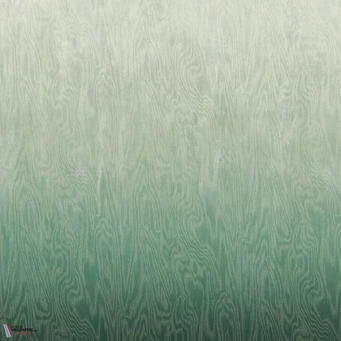 Moiré behang-Masureel-Green-Paneel A-260 cm-Selected Wallpapers-Interiors