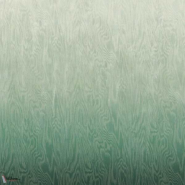 Moiré behang-Masureel-Green-Paneel A-260 cm-Selected Wallpapers-Interiors