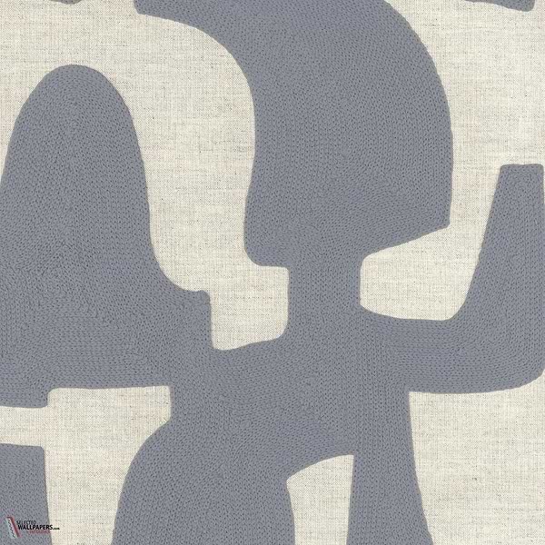 Monodie behang-Casamance-wallpaper-tapete-Gris Craie-Meter (M1)-Selected-Wallpapers-Interiors