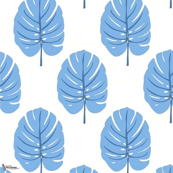 Monstera-Behang-Tapete-Thibaut-Blue-Rol-T13953-Selected Wallpapers