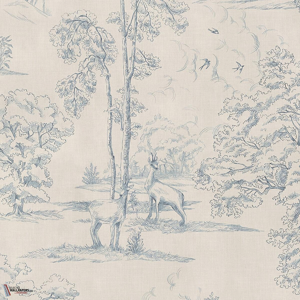 Montfort Mural behang-Sandberg-Blue-Mattic-M2-Selected Wallpapers-Interiors