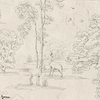 Montfort Mural wallpaper-Sandberg-Olive Green-Mattic-M2-Selected Wallpapers-Interiors