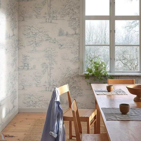 Montfort Mural wallpaper-Sandberg-Selected Wallpapers-Interiors