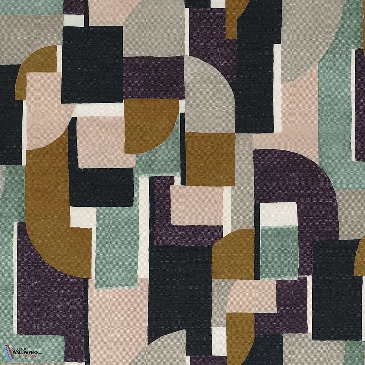 Montsouris Stof-Casamance-Violet/Celadon-Meter (M1)-Selected-Wallpapers-Interiors
