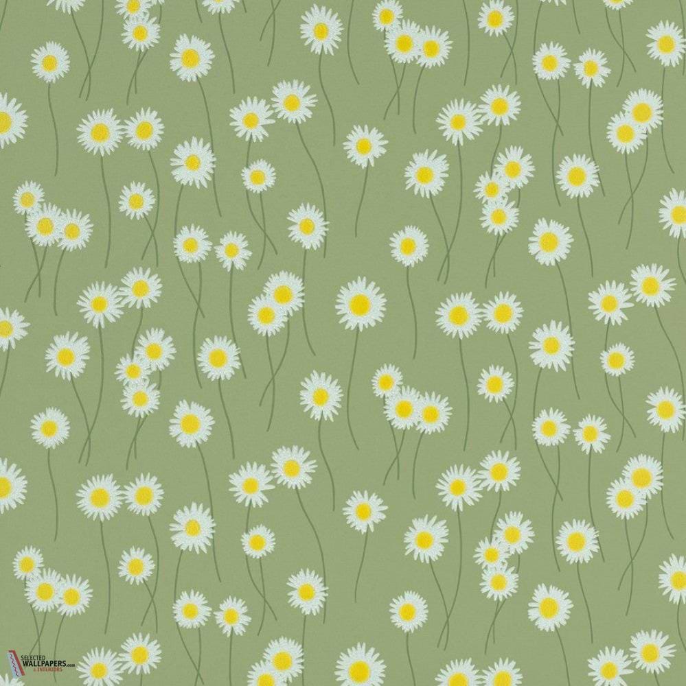 Moon Daisies behang-Little Greene-Garden-Rol-Selected Wallpapers-Interiors