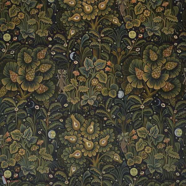Moon Garden behang-House of Hackney-wallpaper-tapete-Midnight-200 cm-Selected-Wallpapers-Interiors