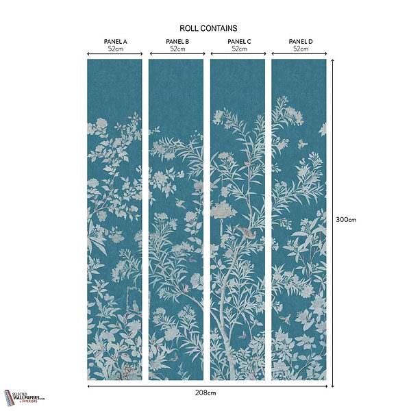 Moor Park behang-1838 wallcoverings-Selected Wallpapers-Interiors