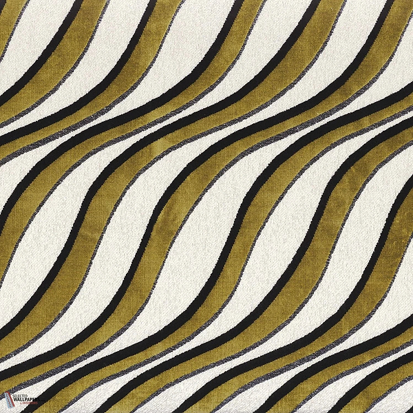 Moretta stof-Casamance-fabric-Noir Olive-Meter (M1)-Selected-Wallpapers-Interiors