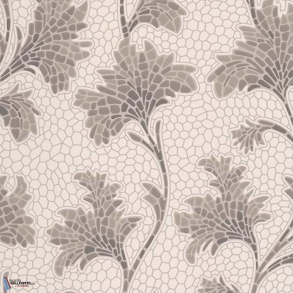 Mosaic Trail-Little Greene-wallpaper-behang-Tapete-wallpaper-Slaked Lime-Rol-Selected Wallpapers