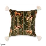 Mountain Dogs Kussen-Mind the Gap-Kissen-Cushion-Indigo/Red-50 x 50 cm-Selected Interiors