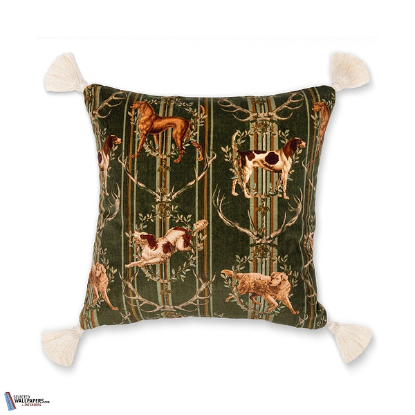 Mountain Dogs Kussen-Mind the Gap-Kissen-Cushion-Indigo/Red-50 x 50 cm-Selected Interiors