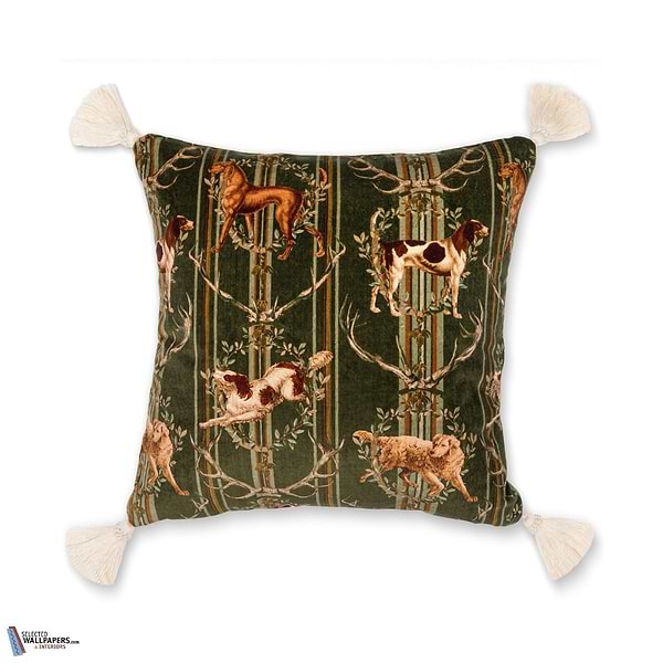 Mountain Dogs Kussen-Mind the Gap-Kissen-Cushion-Indigo/Red-50 x 50 cm-Selected Interiors