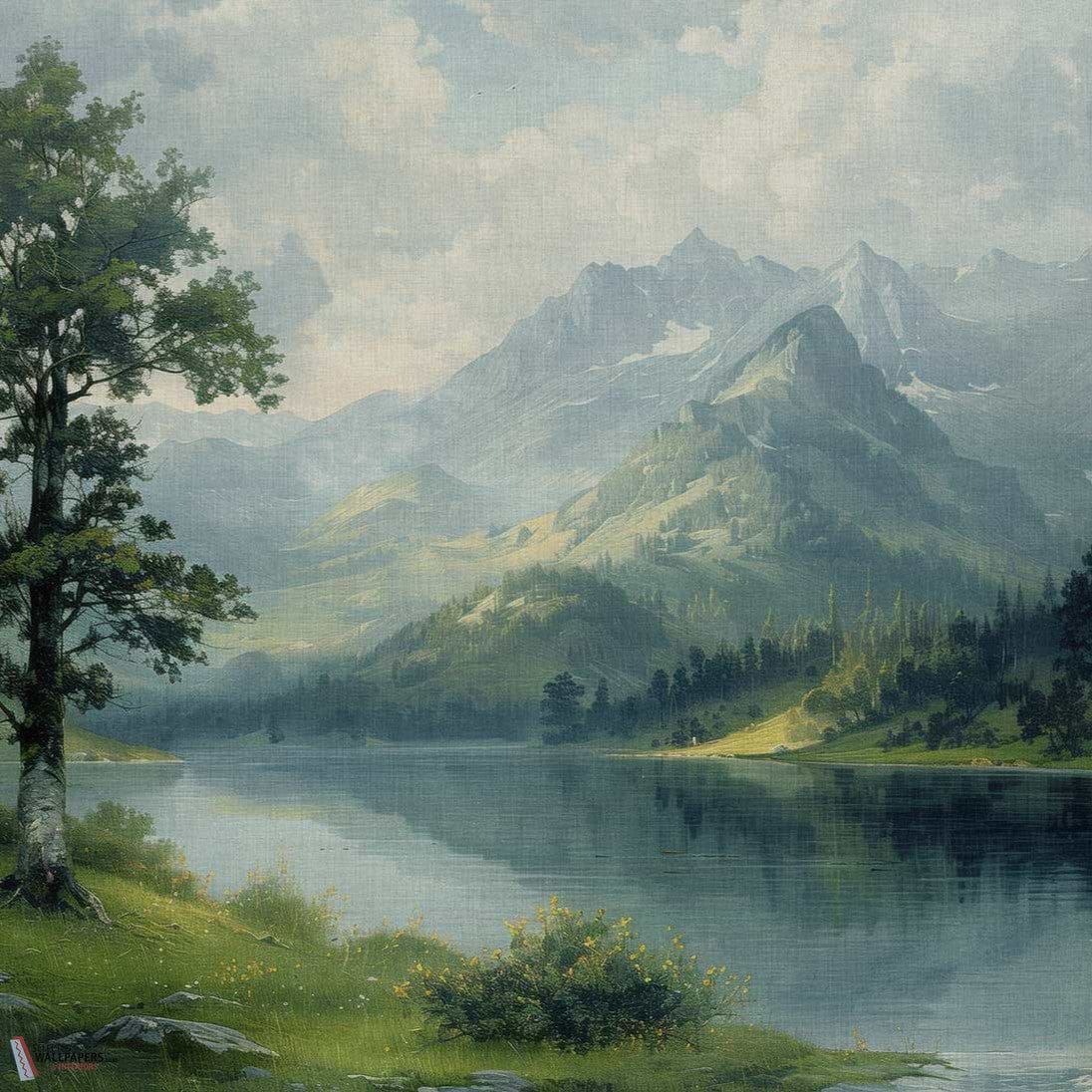 絵画 Mountain Serenity Mountain Serenity wallpaper Tecnografica – Selected