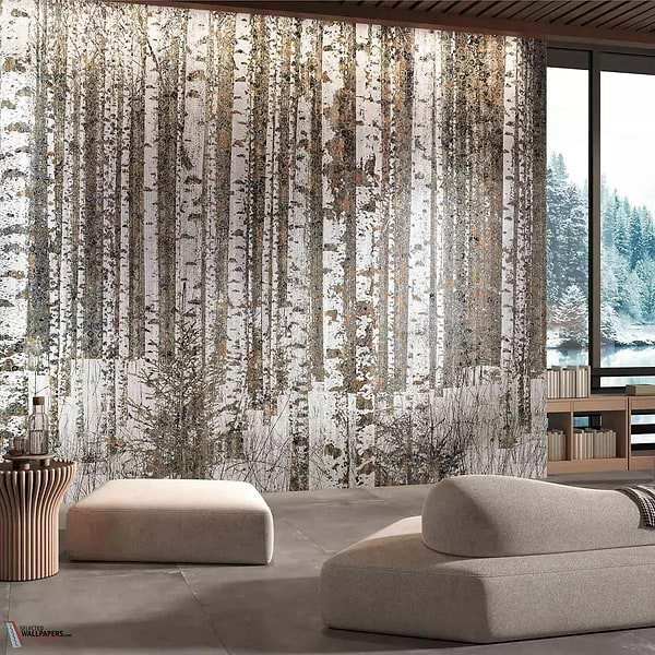 Murrine Wood behang-Tecnografica-Selected Wallpapers-Interiors