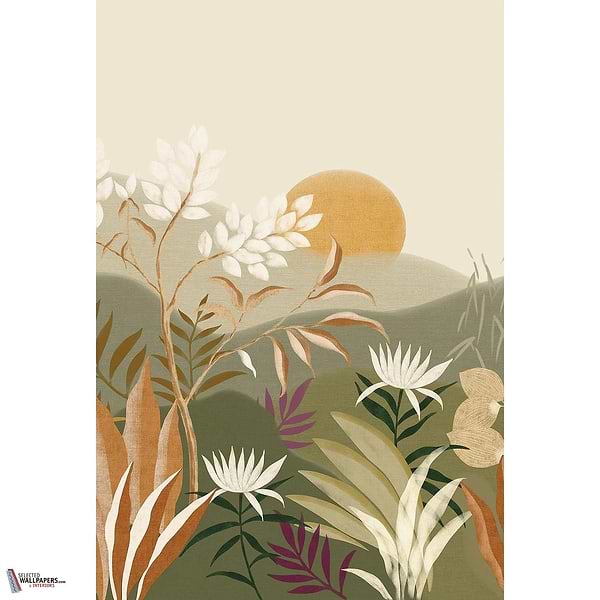 Neloe behang-Casamance-Multico-Set-Selected Wallpapers-Interiors