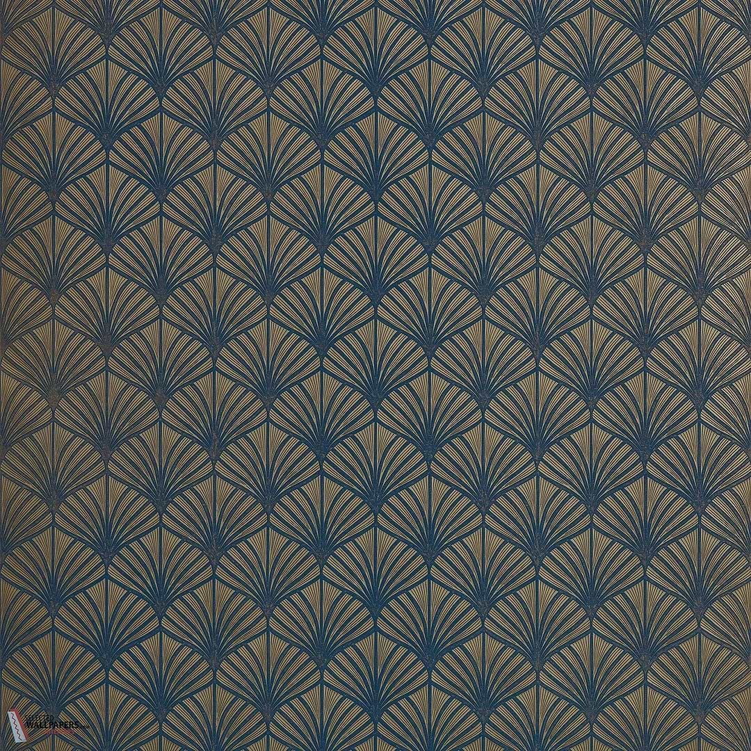 Nereides behang-Casamance-wallpaper-tapete-Bleu Roi/Dore-Rol-Selected-Wallpapers-Interiors
