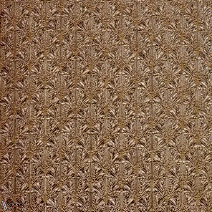 Nereides behang-Casamance-wallpaper-tapete-Aubergine/Dore-Rol-Selected-Wallpapers-Interiors