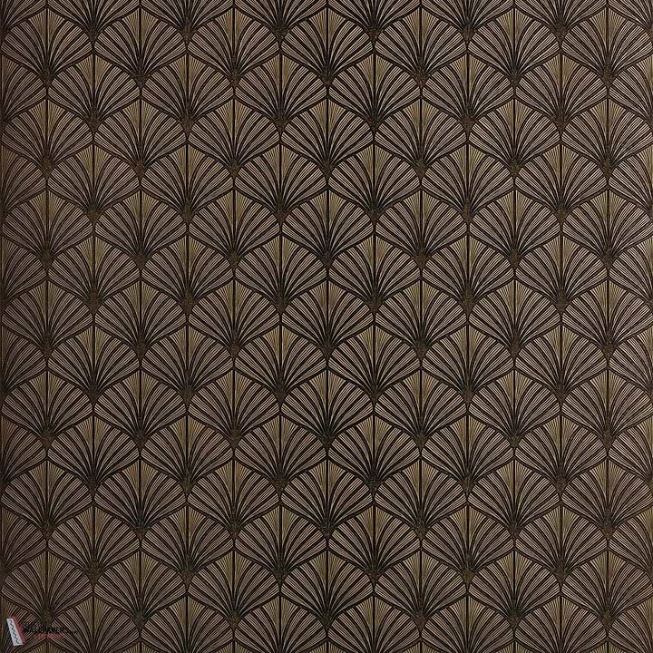 Nereides behang-Casamance-wallpaper-tapete-Noir/Dore-Rol-Selected-Wallpapers-Interiors
