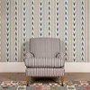 Newport Stripe behang-Mulberry-wallpaper-tapete-Selected-Wallpapers-Interiors