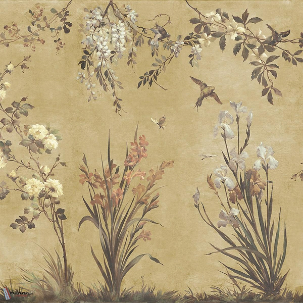 Nicola behang-Sandberg-Yellow-Mattic-M2-Selected Wallpapers-Interiors