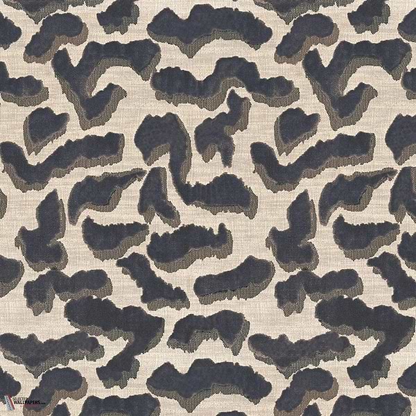 Nimbus stof-Casamance-Anthracite-Meter (M1)-Selected Wallpapers-Interiors
