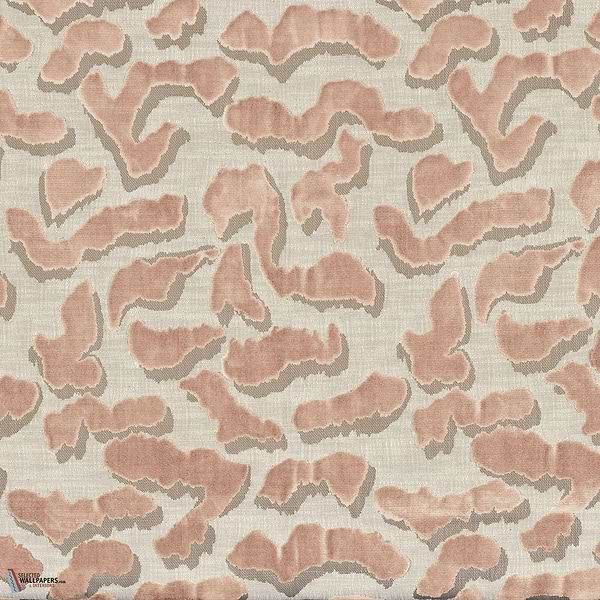 Nimbus stof-Casamance-Rose poudré-Meter (M1)-Selected Wallpapers-Interiors