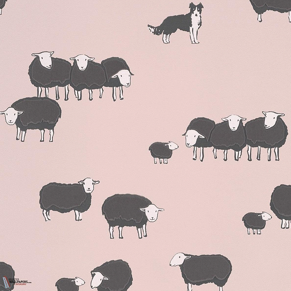 Nip & Lassie behang-Little Greene-Confetti-Rol-Selected Wallpapers-Interiors