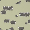 Nip & Lassie behang-Little Greene-Kitchen green-Rol-Selected Wallpapers-Interiors