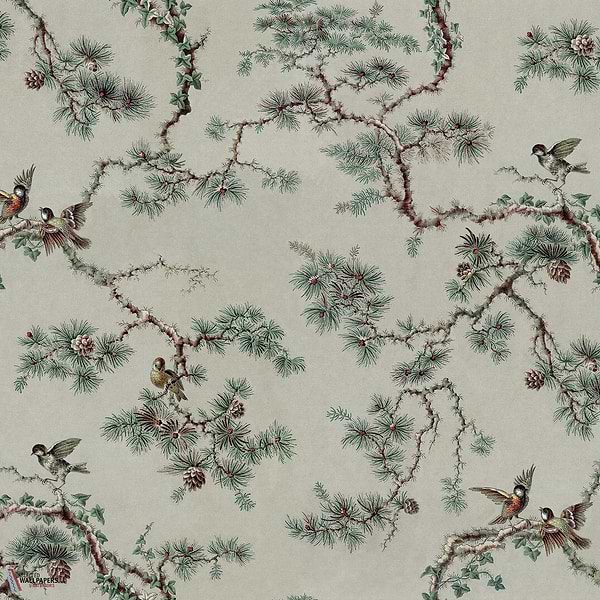 Noah mural behang-Sandberg-Green-Mattic-M2-Selected Wallpapers-Interiors