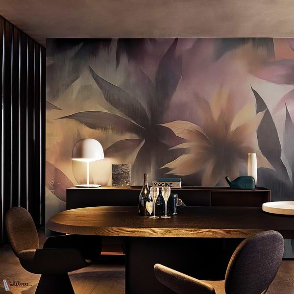 Nocturnal Rhapsody behang-behang-LondonArt-Selected Wallpapers & Interiors