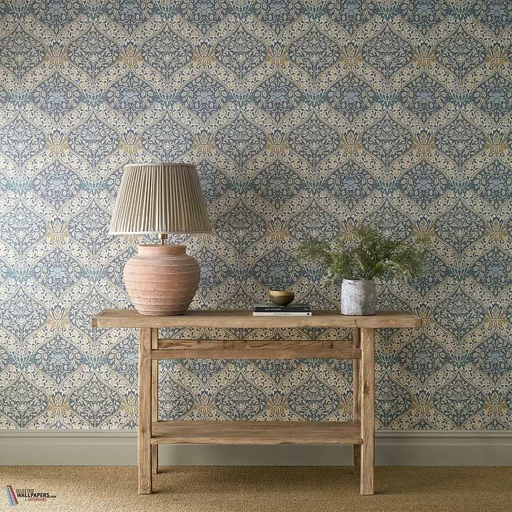Norbury behang-Morris & Co-Selected Wallpapers-Interiors