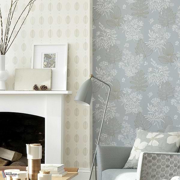 Norcombe behang-Little Greene-Selected Wallpapers-Interiors
