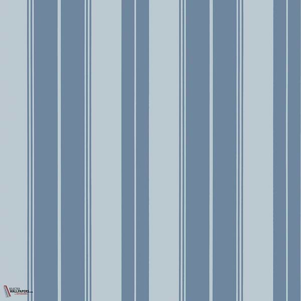 Norfolk Stripe behang-Thibaut-wallpaper-tapete-French Blue-Rol-Selected-Wallpapers-Interiors