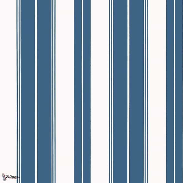 Norfolk Stripe behang-Thibaut-wallpaper-tapete-Navy-Rol-Selected-Wallpapers-Interiors