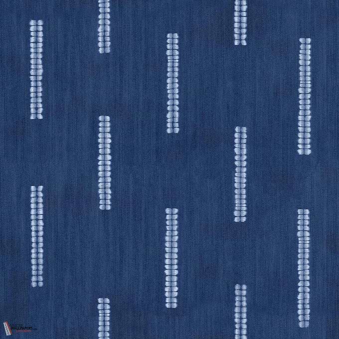 Nui behang-Coordonne-Indigo-Bamboo-Rol-Selected Wallpapers-Interiors