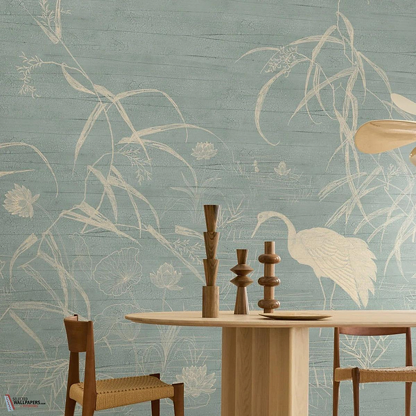 Nuido behang-Casamance-Selected Wallpapers-Interiors