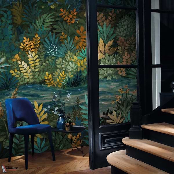 Nuit Etoilée Custom-Casamance-wallpaper-behang-Tapete-wallpaper-Selected Wallpapers