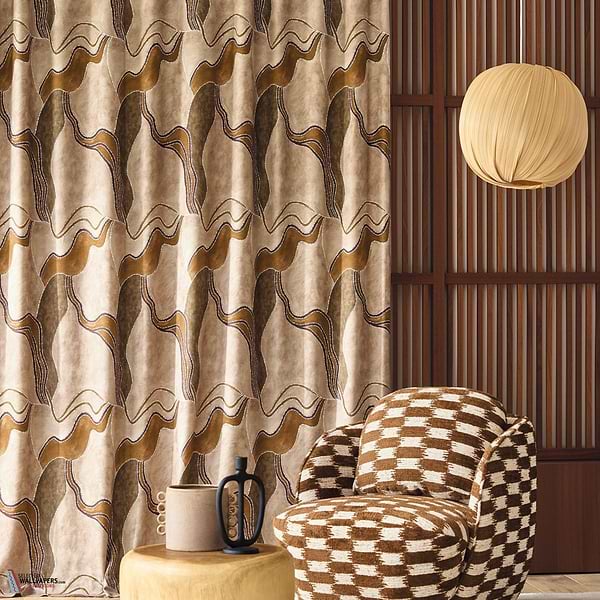 Nunga fabric-Camengo-Selected Wallpapers-Interiors