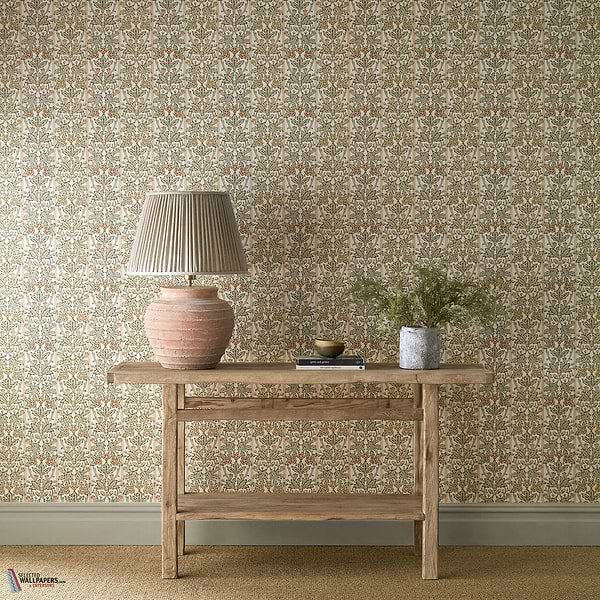 Oak & Blossom behang-Morris & Co-Selected Wallpapers-Interiors