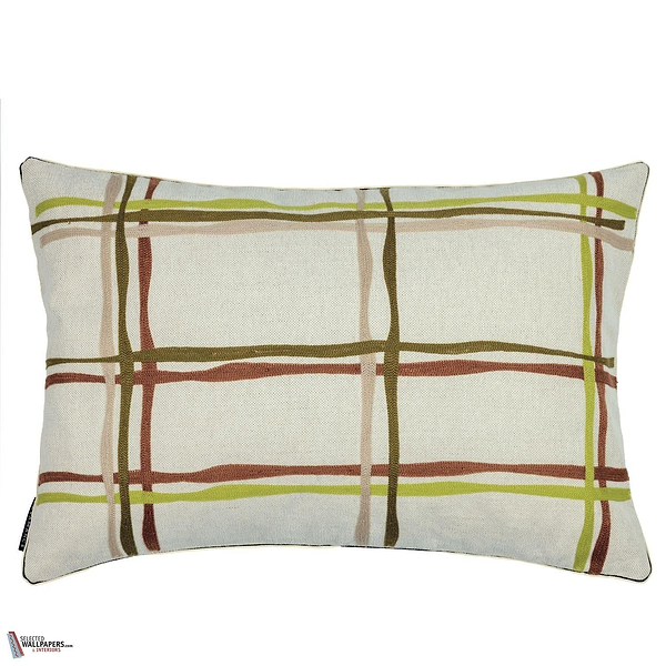 Oban kussen-Casamance-Citrus Olive-40 x 60 cm-Selected Wallpapers-Interiors