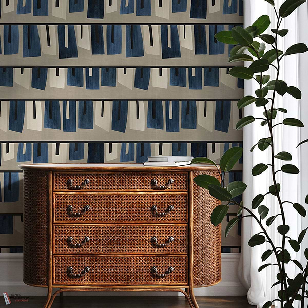 Obi behang-Les Dominotiers-wallpaper-tapete-Selected-Wallpapers-Interiors