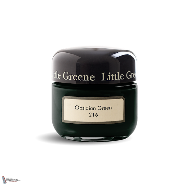 Obsidian Green verf Little Greene 216-Selected-Wallpapers-Interiors
