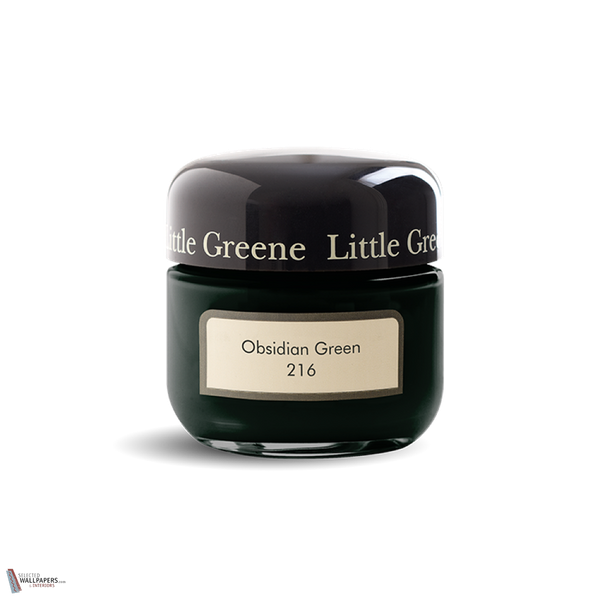 Obsidian Green verf Little Greene 216-Selected-Wallpapers-Interiors