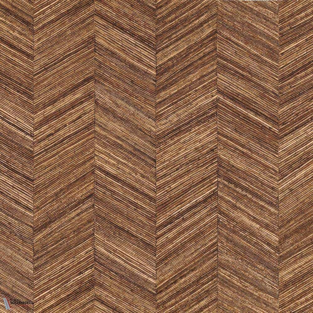 Ocotea behang-Casamance-wallpaper-tapete-Noyer-Rol-Selected-Wallpapers-Interiors